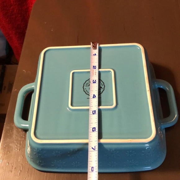 The Pioneer Woman Square Dish Blue Floral Collection - Picture 5 of 7